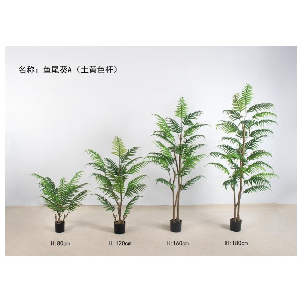 鱼尾葵A（土黄色杆子） 180cm