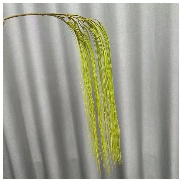 Planta verde artificial individual 06