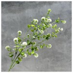 Planta verde artificial individual 07