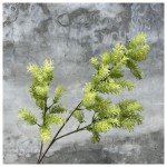 Planta verde artificial individual 15