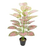 Planta verde artificial 075