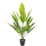 Planta verde artificial 087