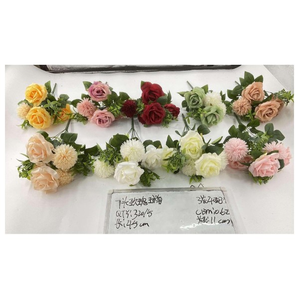 Ramo grande de flores artificiales 850-1