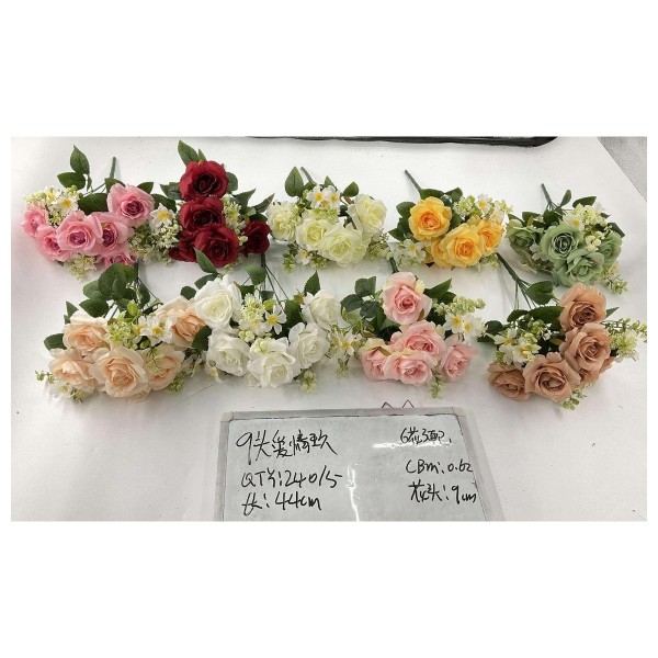 Ramo grande de flores artificiales 850-7