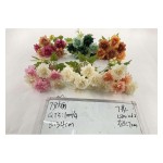 Ramo pequeno de flores artificiales 7花