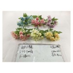 小把束仿真花 4花3配