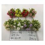 Ramo pequeno de flores artificiales 11花