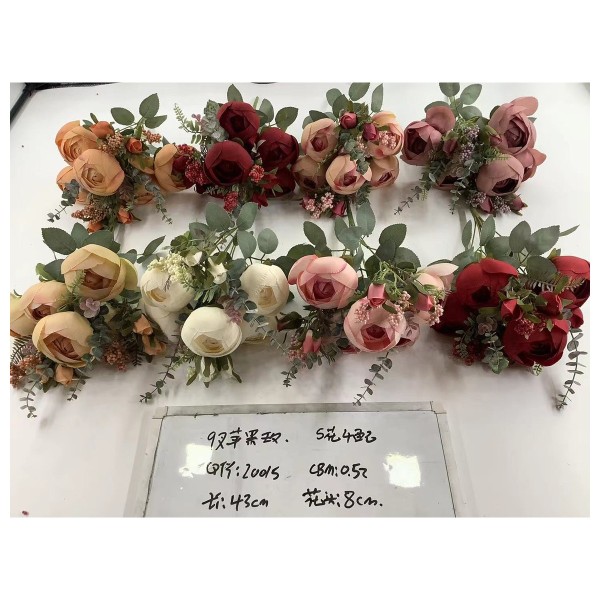 Ramo grande de flores artificiales 83838