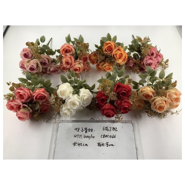 Ramo grande de flores artificiales 83844