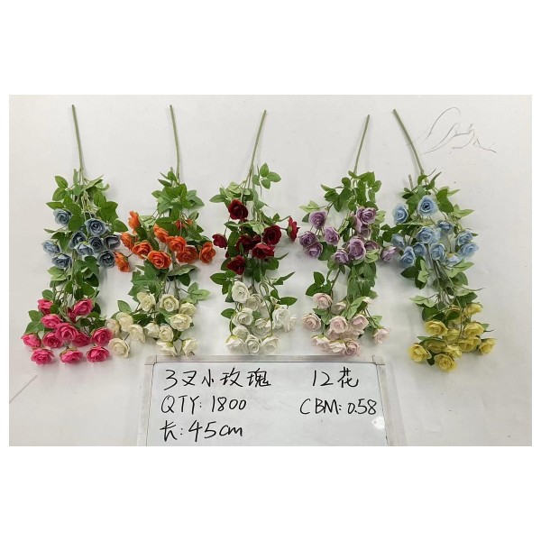 Flor artificial individual 886-6