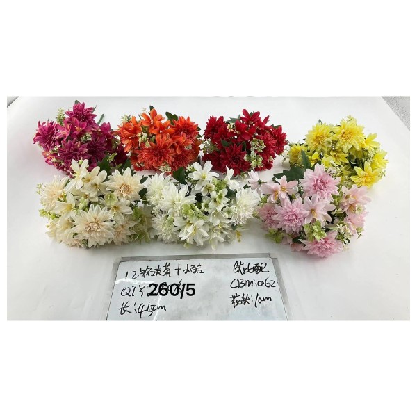 Ramo grande de flores artificiales 841-23