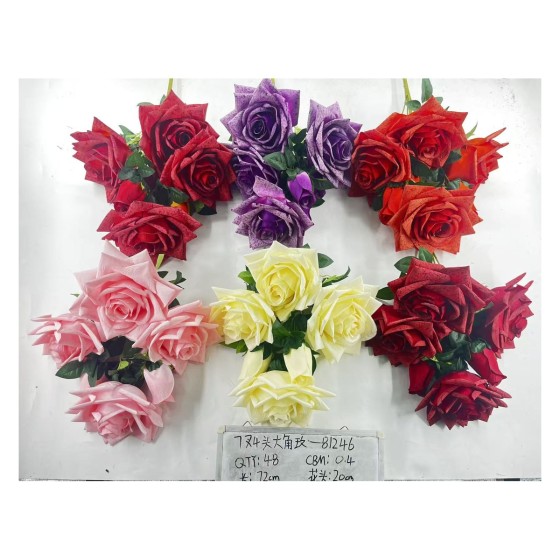 大把束仿真花 06