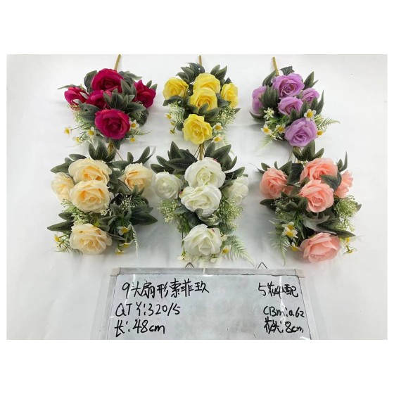 9头扇形索菲玫