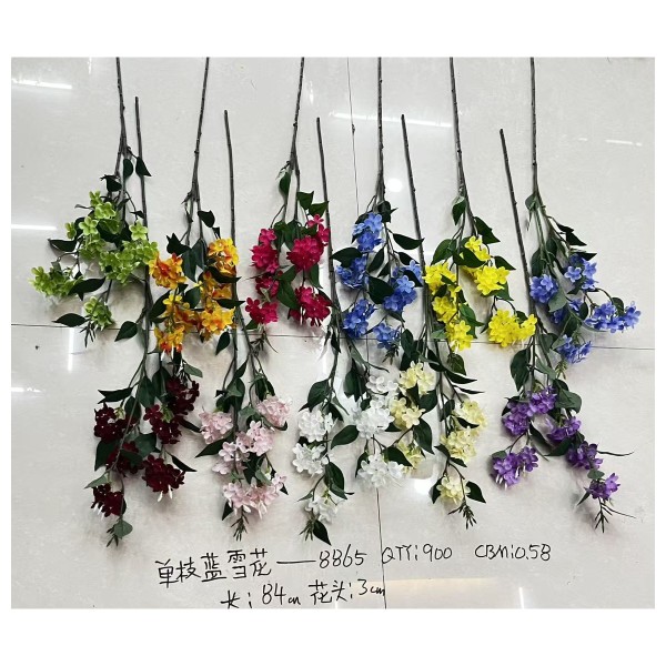 单枝蓝雪花 886-06