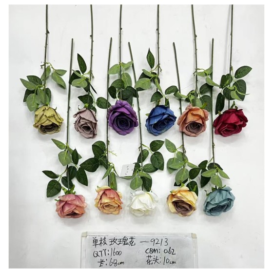 单枝玫瑰花 886-12