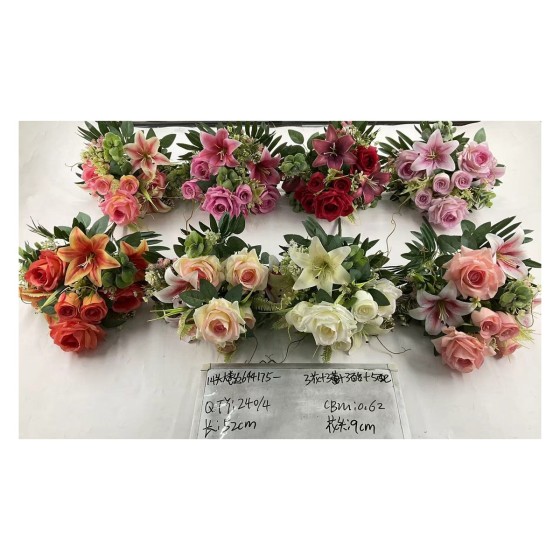 大把束仿真花 644-18